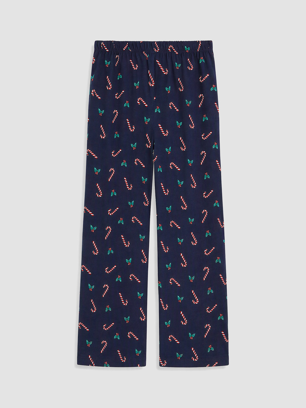 Lacivert Yılbaşı Temalı Kadın Pijama Takımı-6