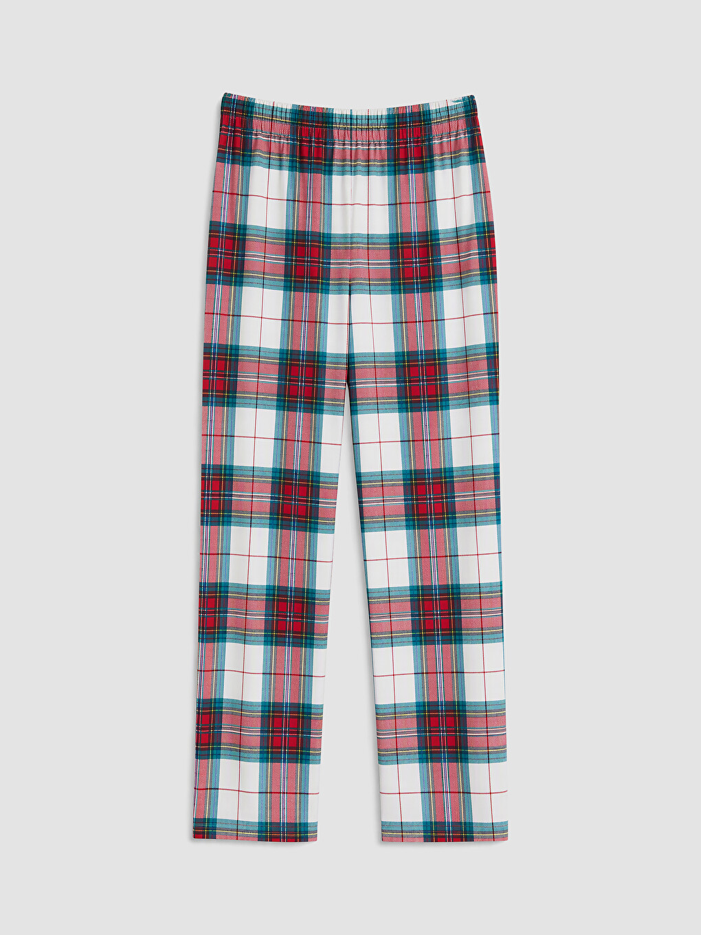 Kırmızı Yılbaşı Temalı Kadın Pijama Takımı-4