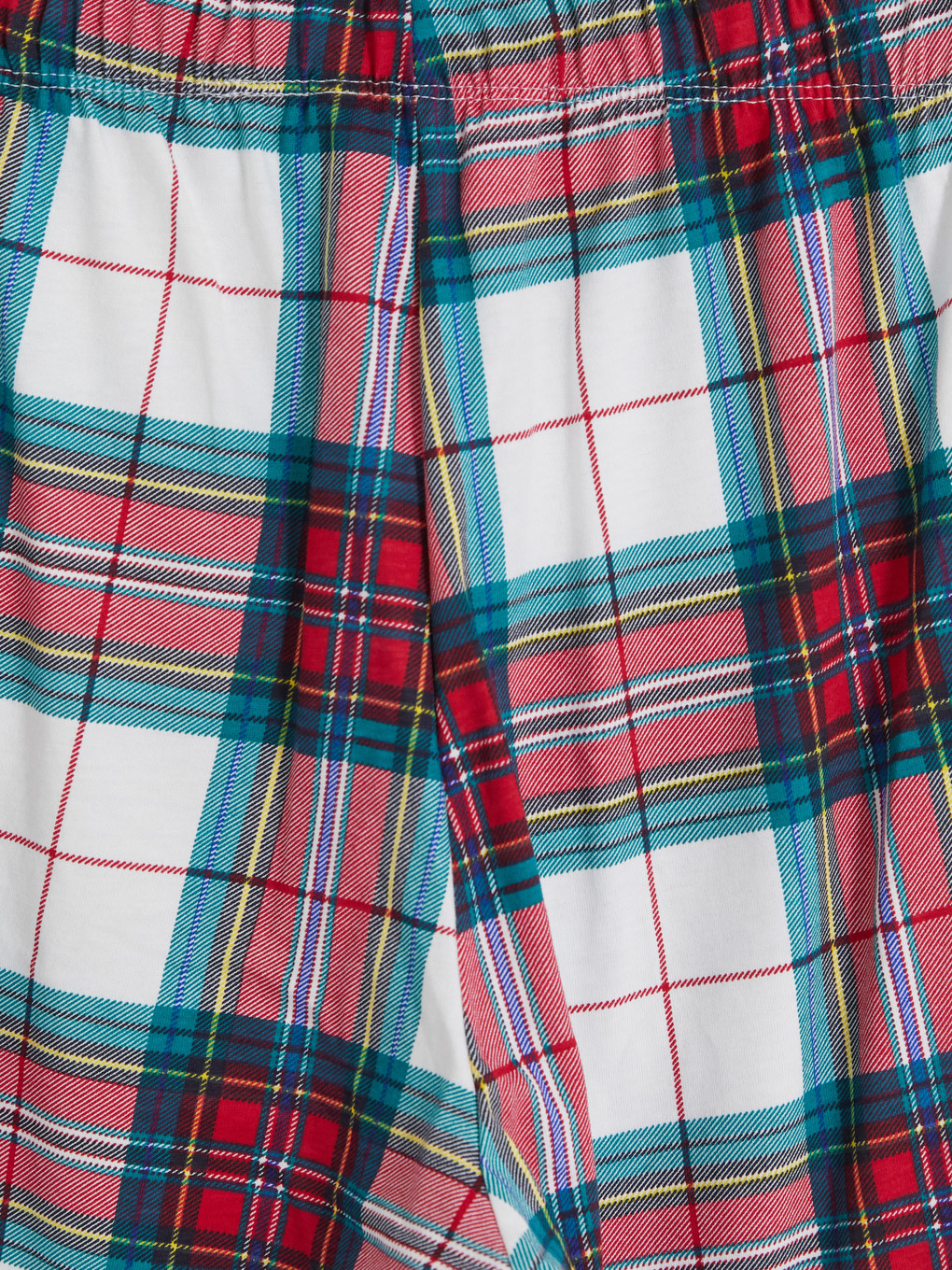 Kırmızı Yılbaşı Temalı Kadın Pijama Takımı-5