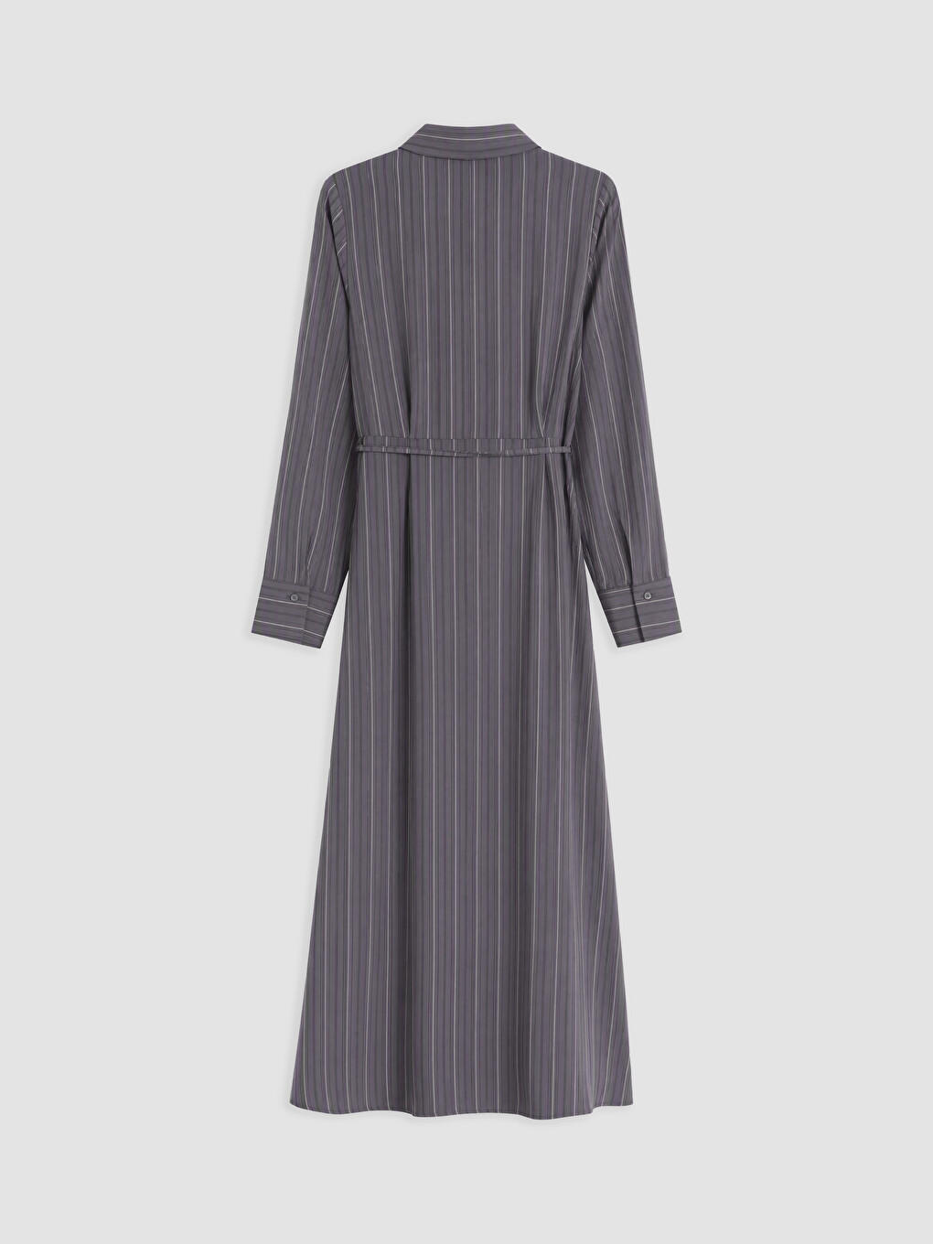 Woman Navy Shirt Dress-1