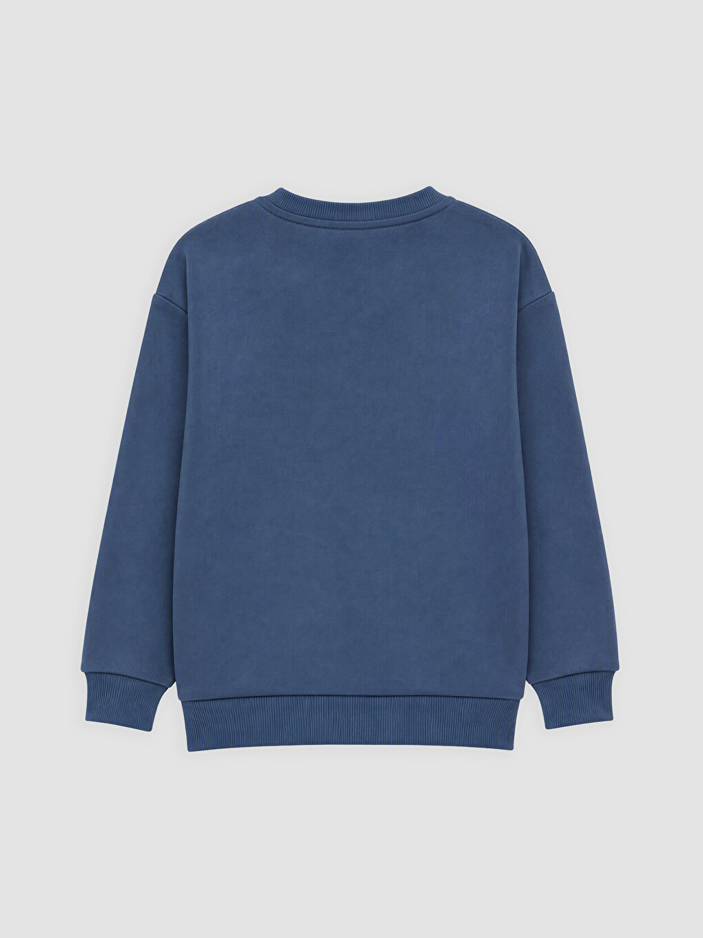 Lacivert Baskılı Erkek Çocuk Sweatshirt-1