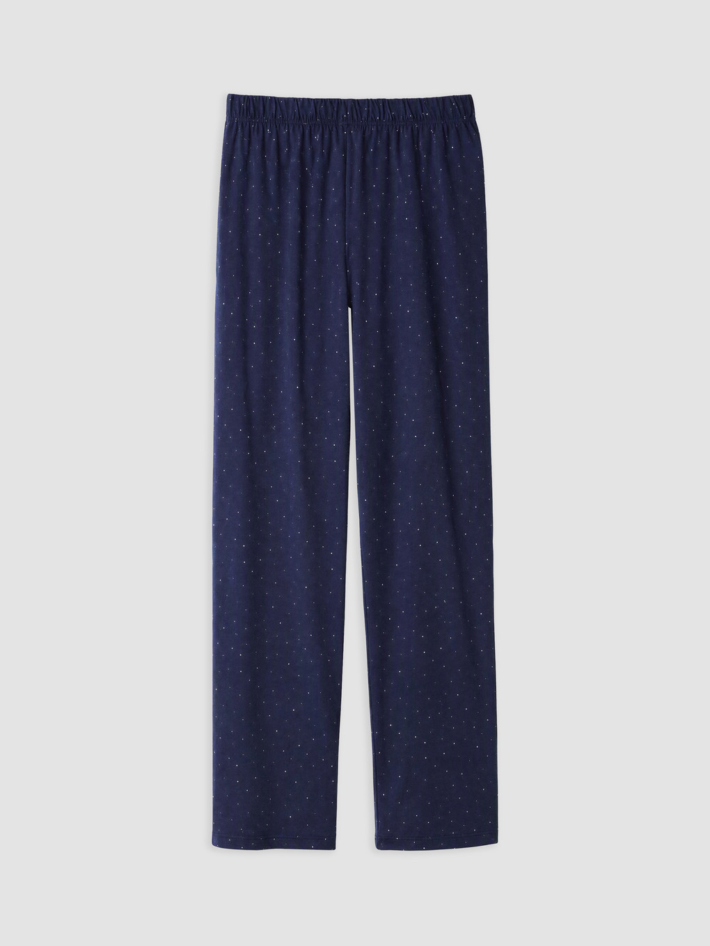 Lacivert Puantiyeli Kadın Pijama Takım-3