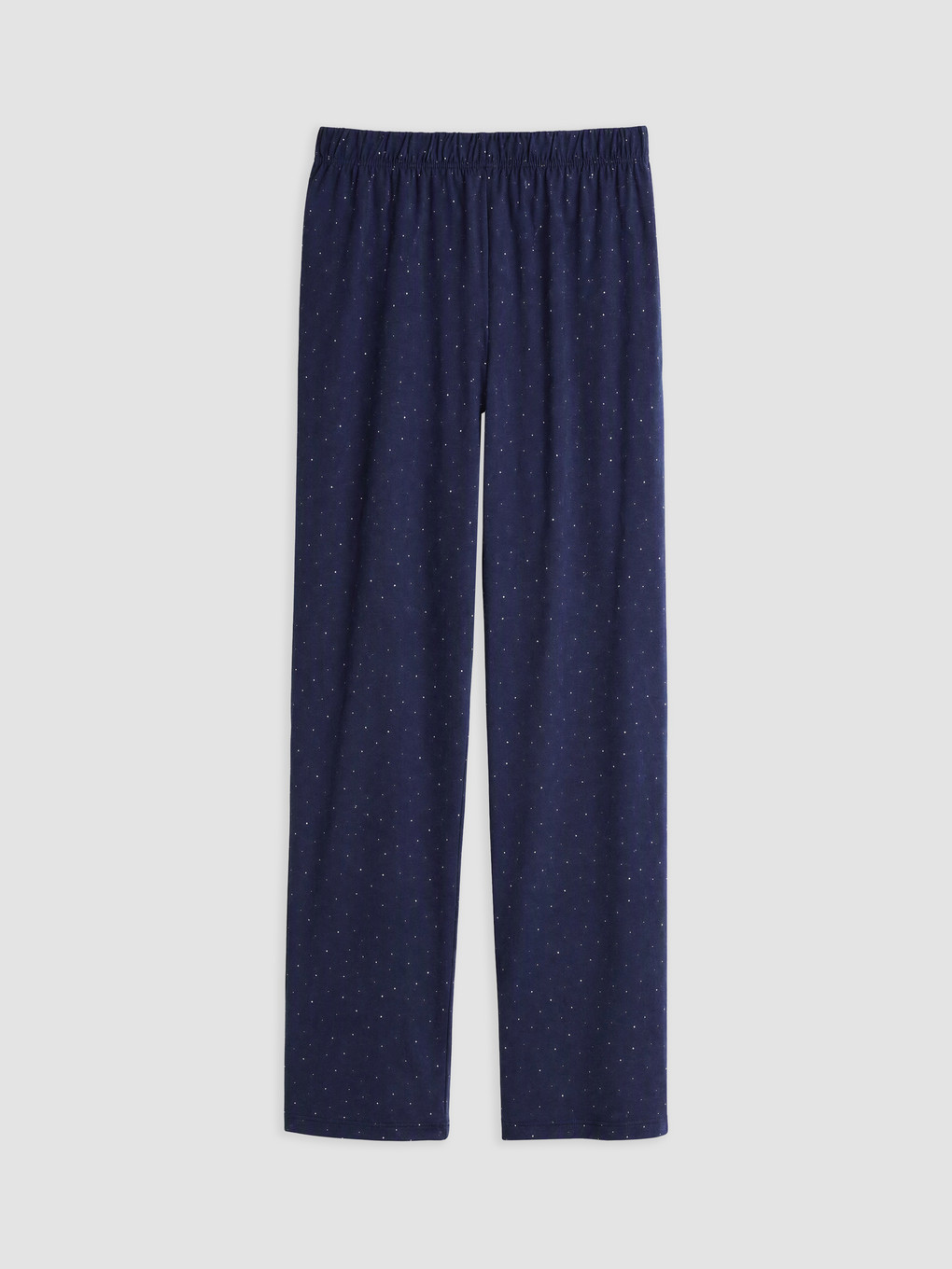 Lacivert Puantiyeli Kadın Pijama Takım-4
