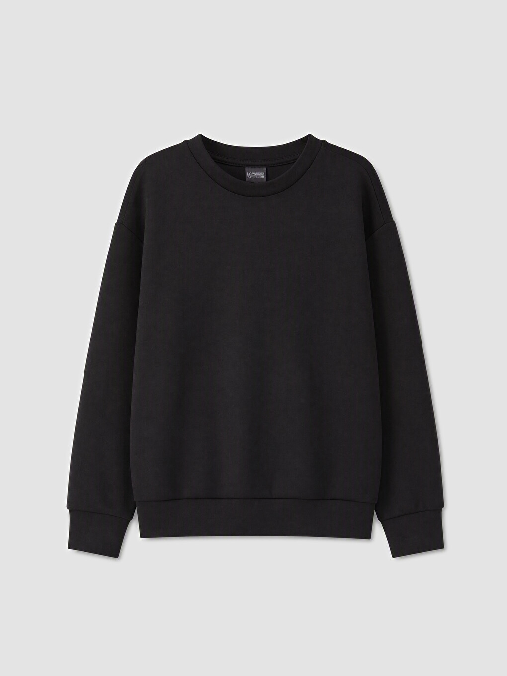Siyah Kız Çocuk Soft Touch Sweatshirt