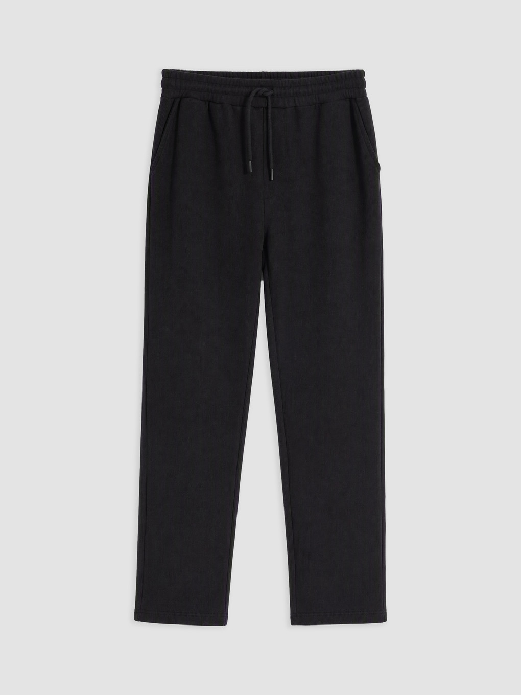 Siyah Regular Fit Erkek Eşofman Altı