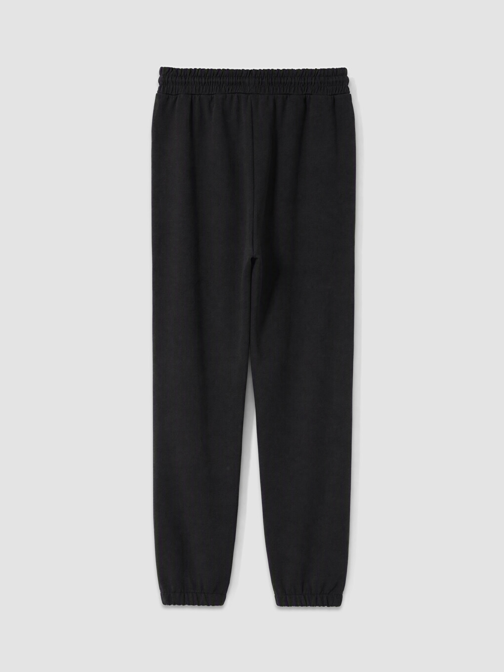 Siyah Regular Fit Erkek Pantolon-1