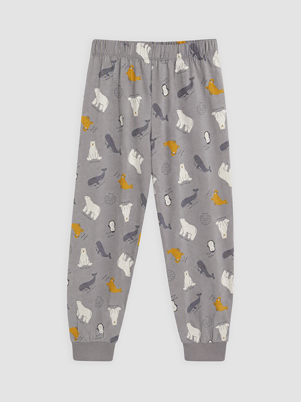 Boy Grey Pyjama Set-2