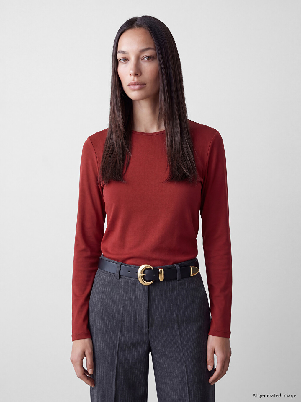 Woman Bordeaux T-shirt