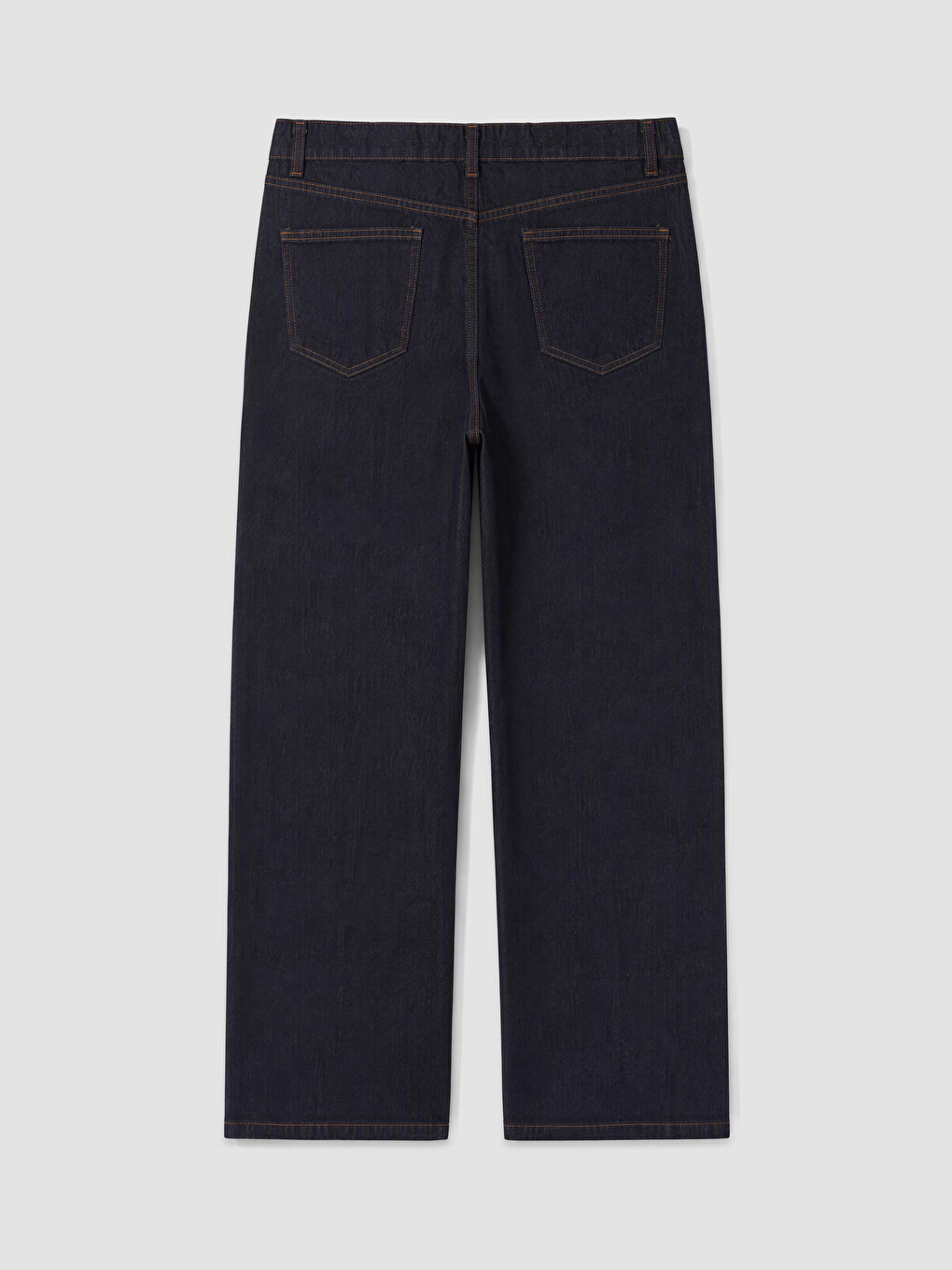 Lacivert Cepli Wideleg Jean-1