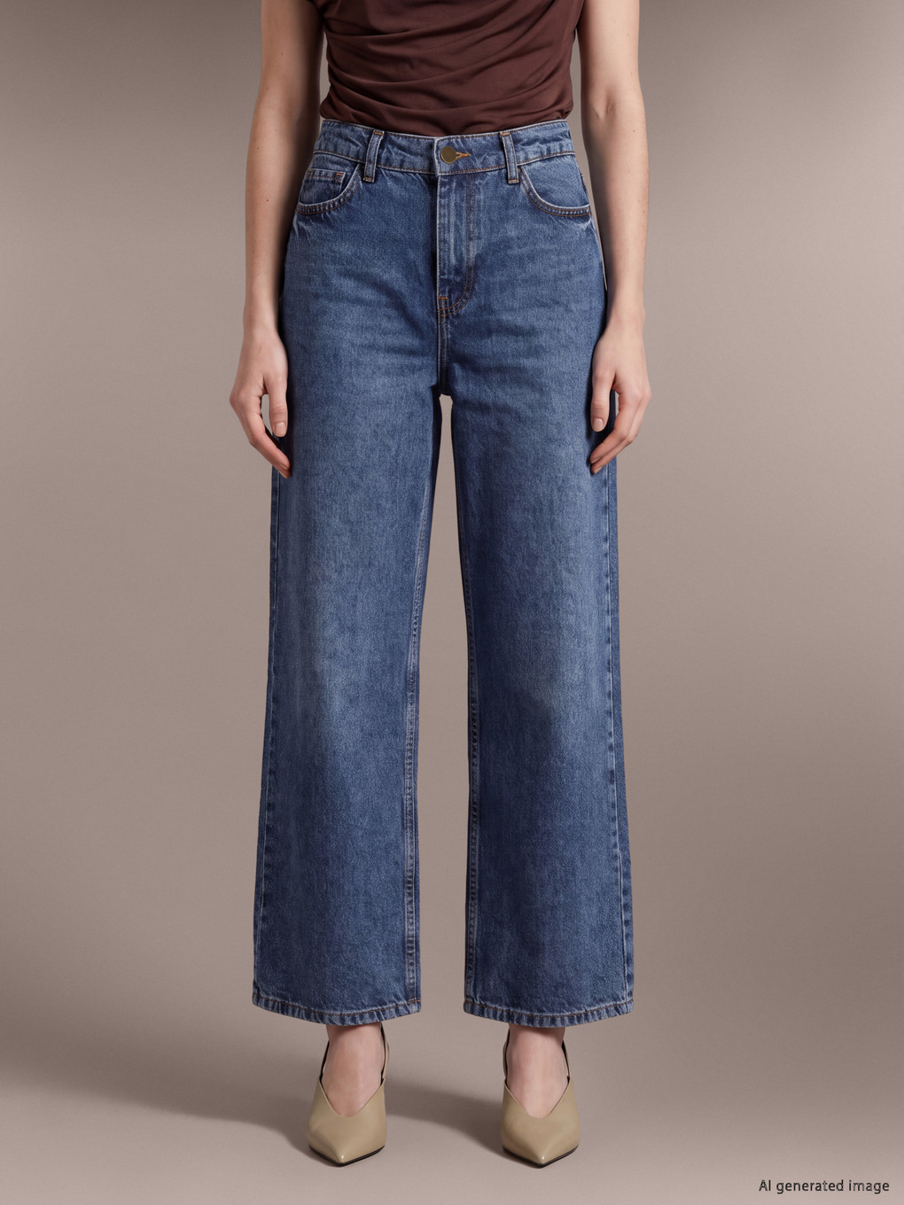 Lacivert Wideleg Jean-1