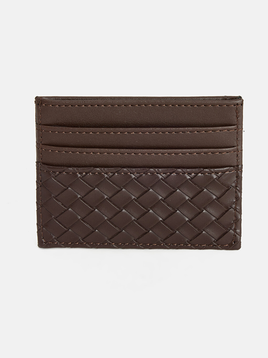 Faux Leather Men's Card Holder