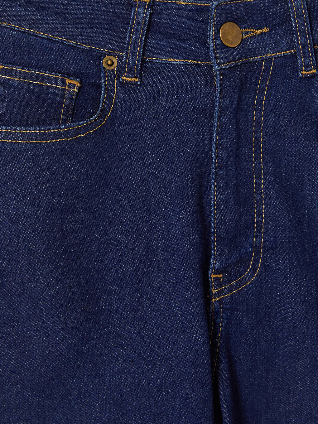 Lacivert Slim Fit Jean-4