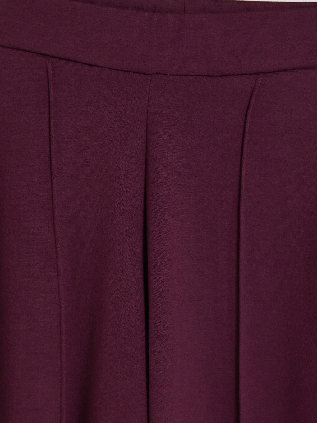 Bordo Soft Touch Kadın Eşofman Altı-1