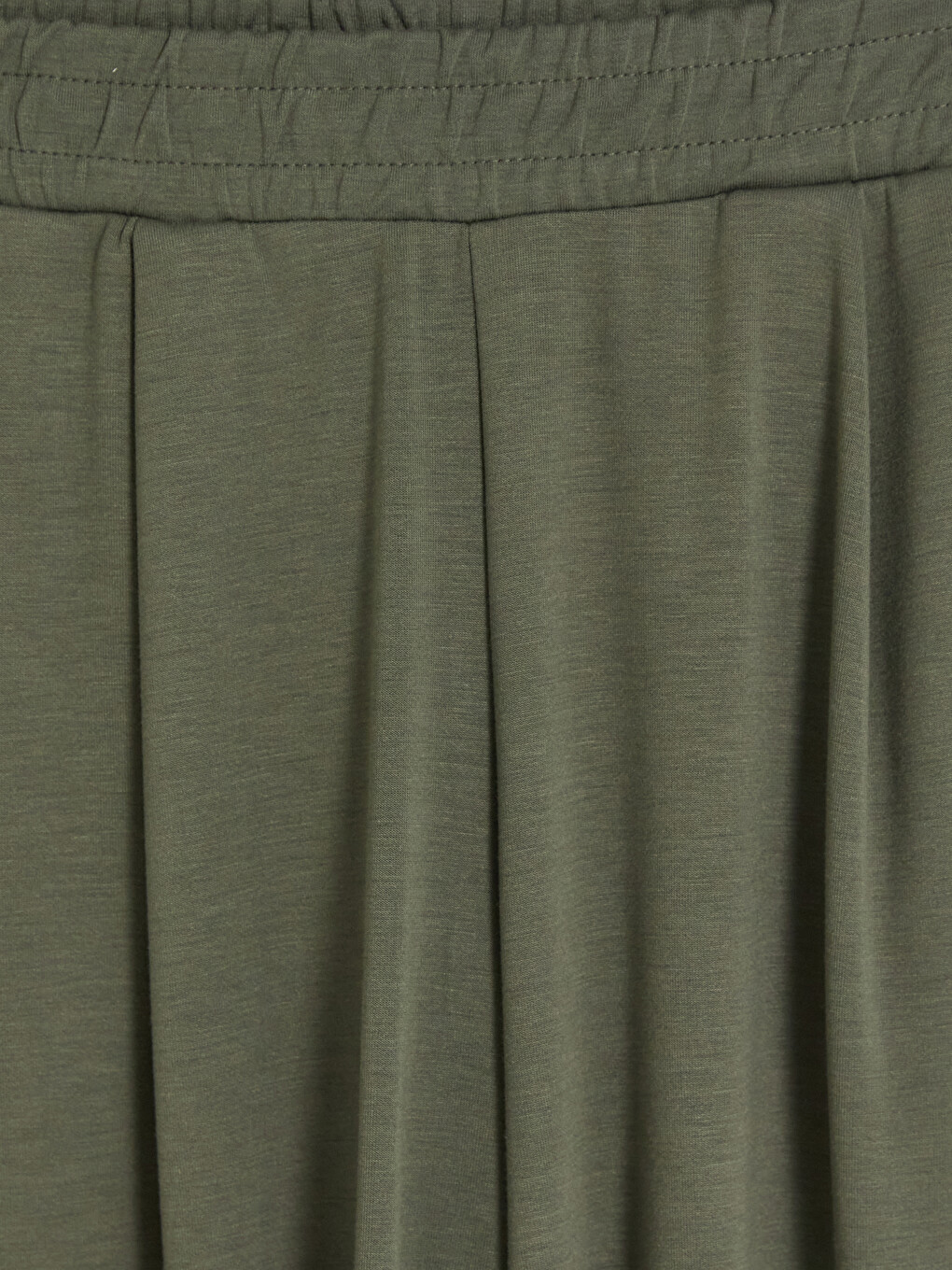 Wide Leg Women's Pleated Sweatpants-1