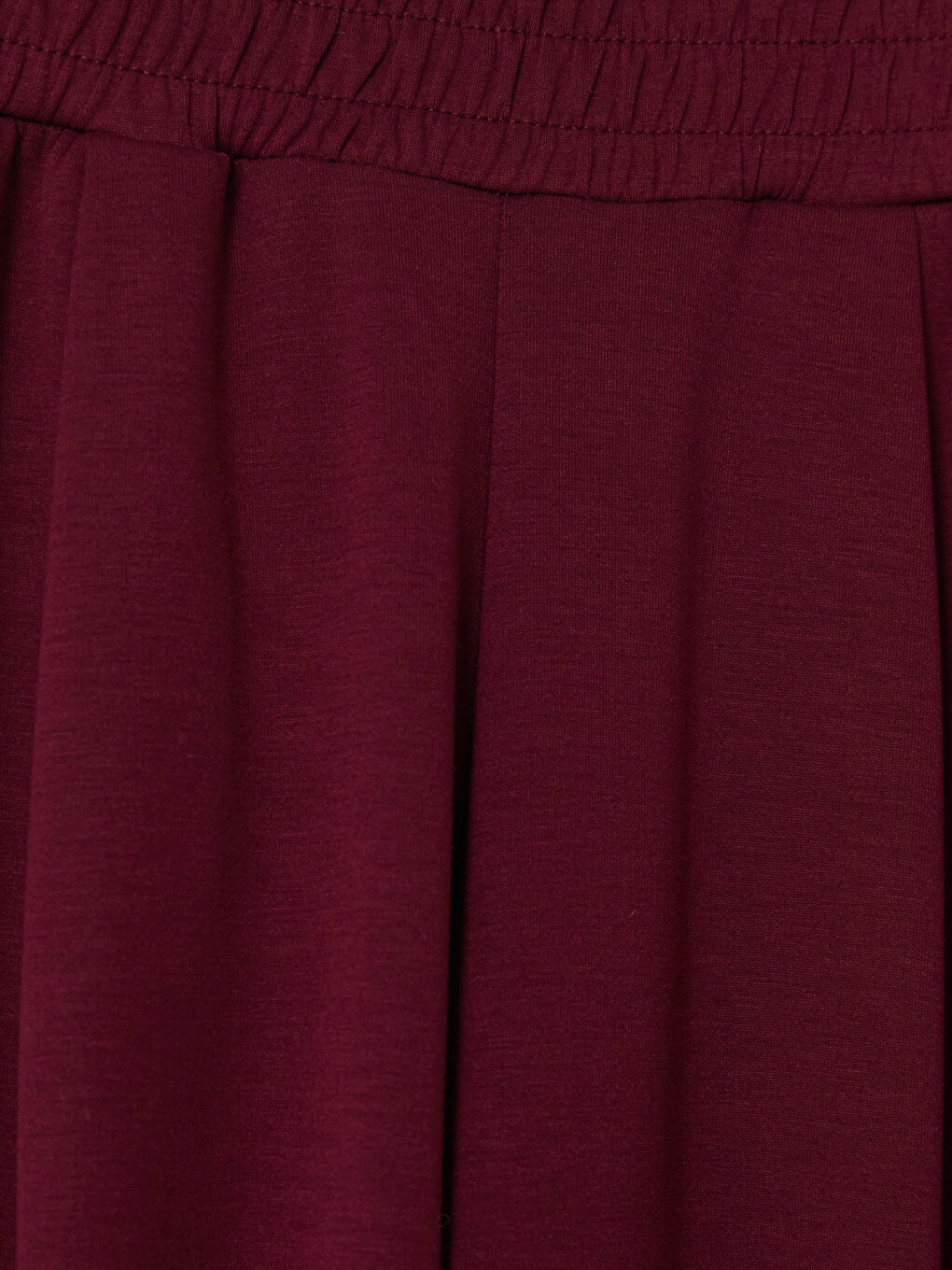 Pantaloni De Trening Wide Leg Cu Pliseuri Pentru Femei-2