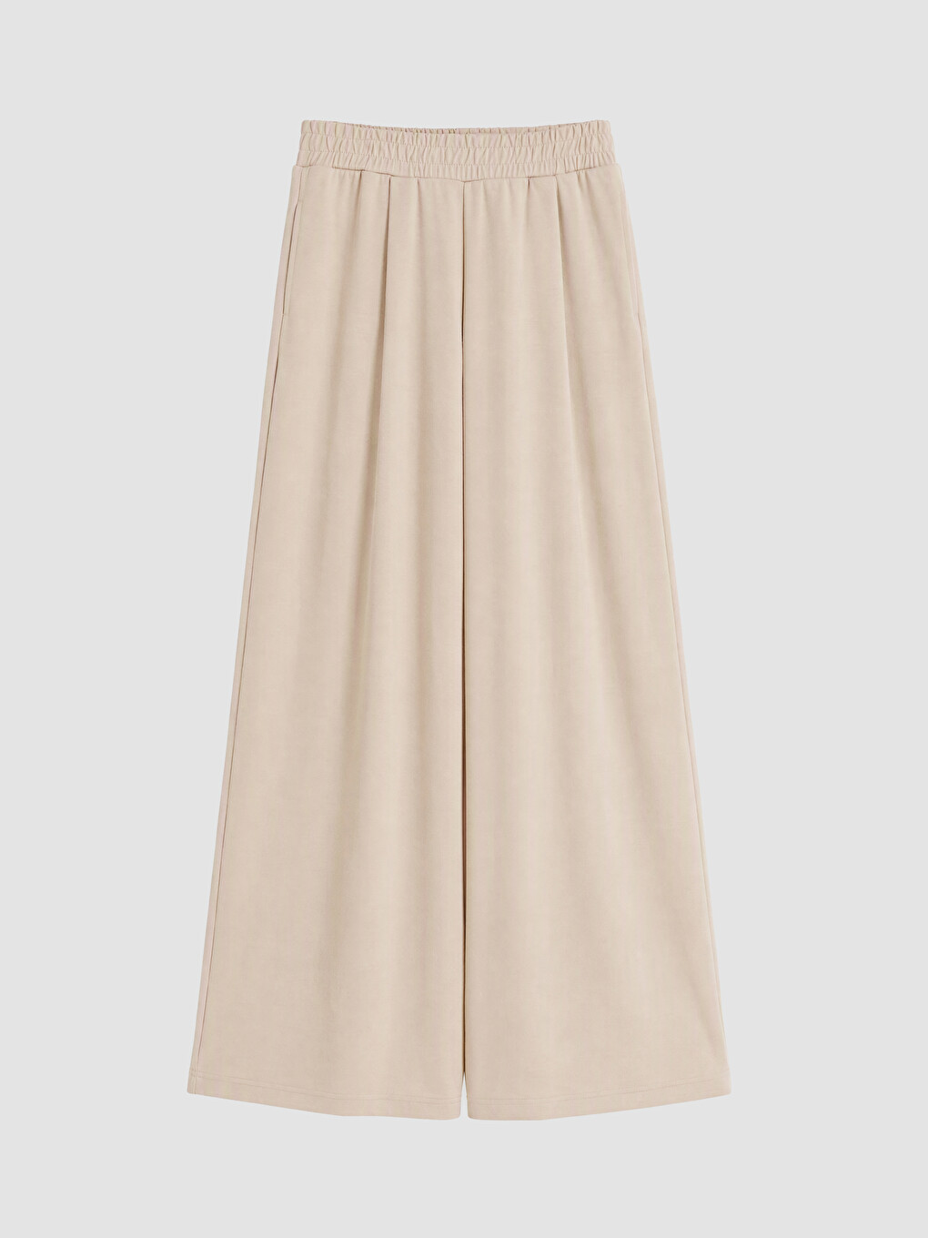 Wide Leg Women's Pleated Sweatpants