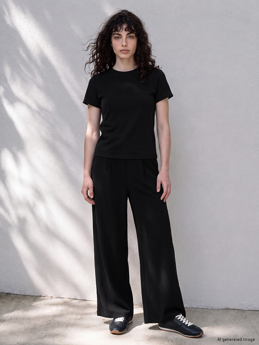 Woman Black Sweatpants