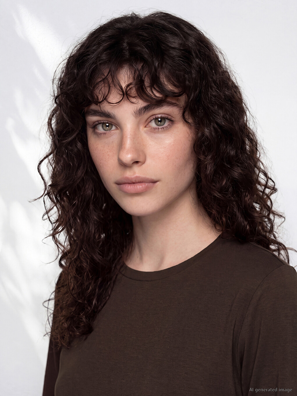 Woman Brown T-shirt-1