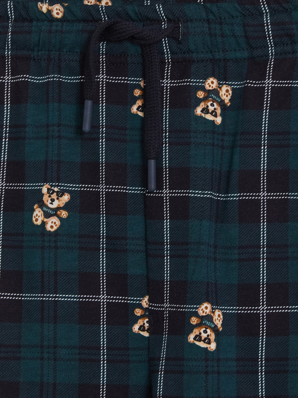 Yeşil Baskılı Erkek Pijama Altı-5