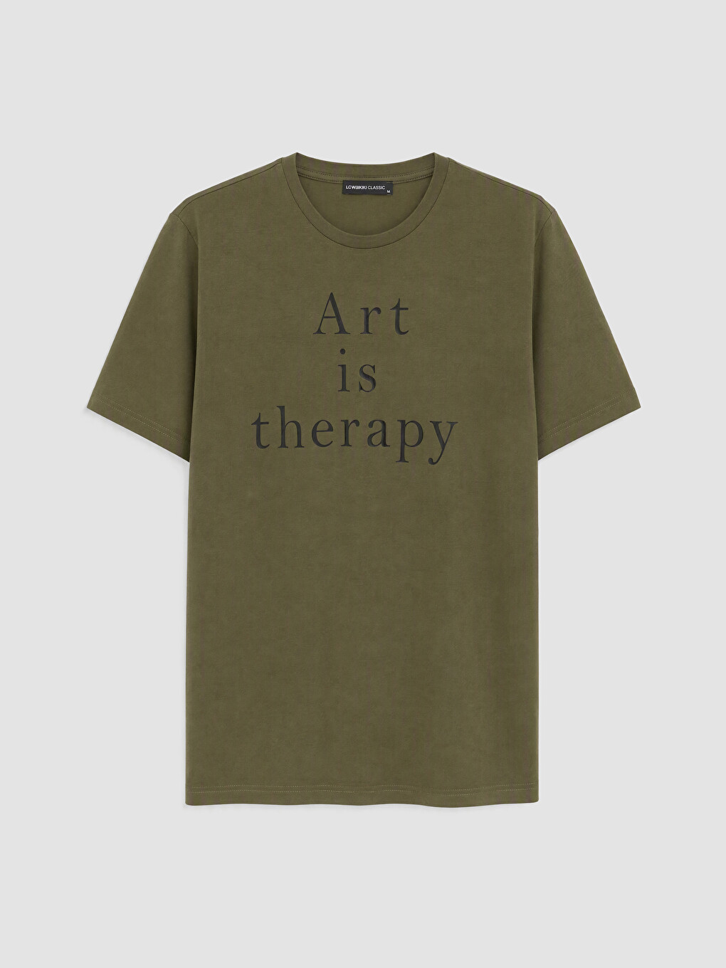 Man Khaki T-shirt