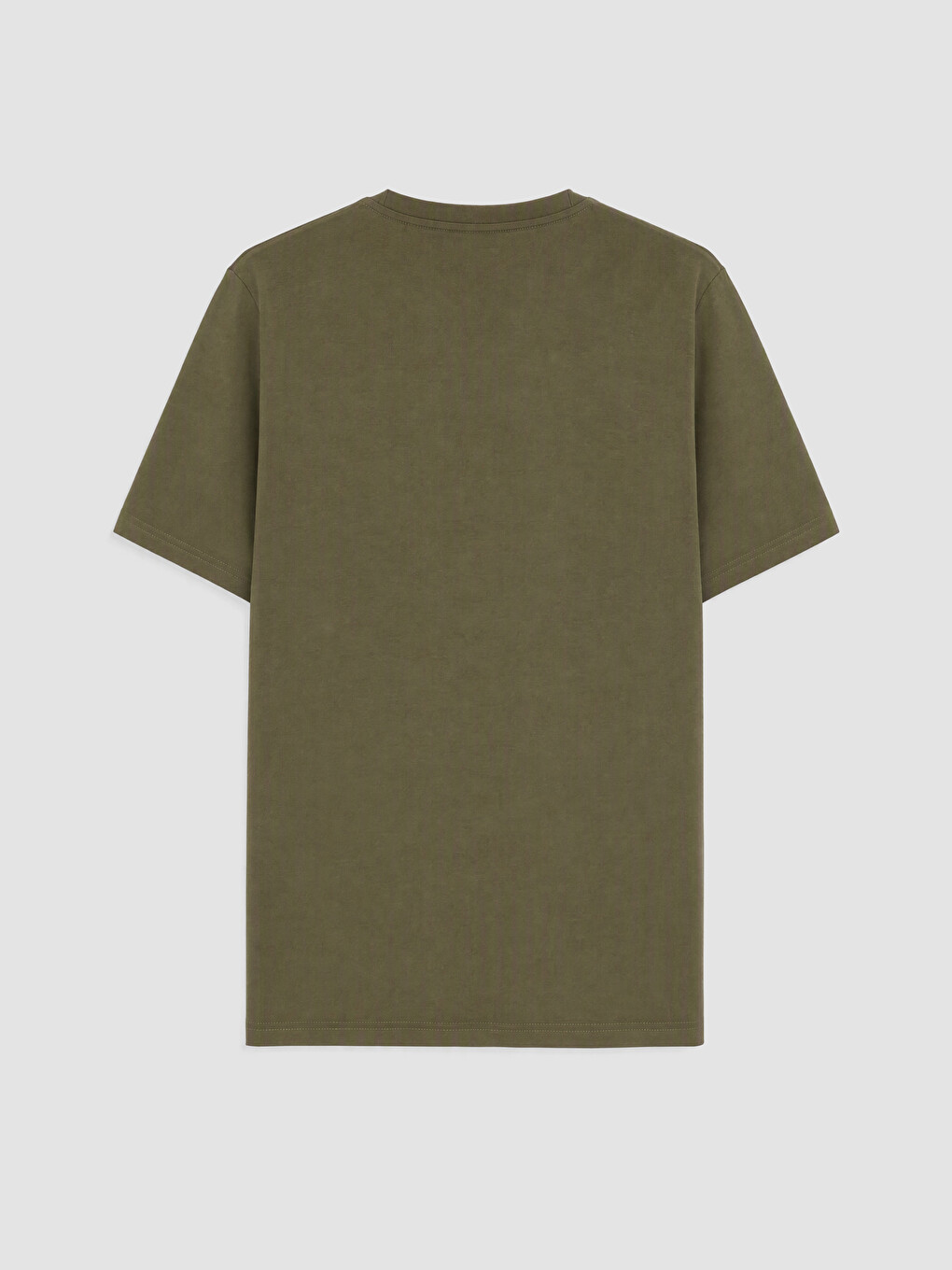Man Khaki T-shirt-2