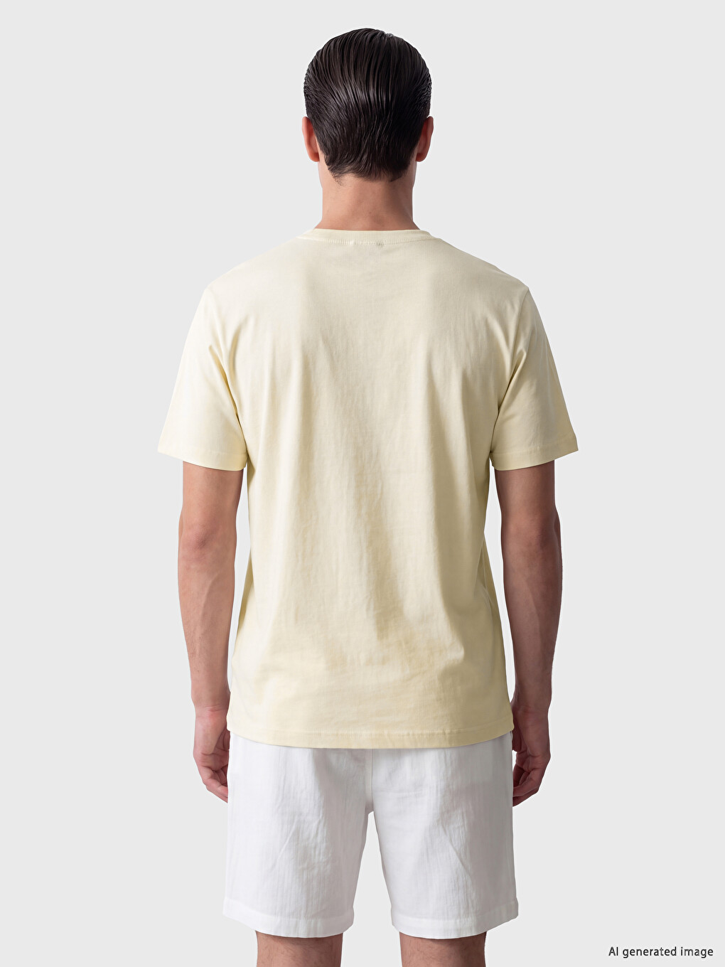 Crew Neck Printed Men's T-shirt-2