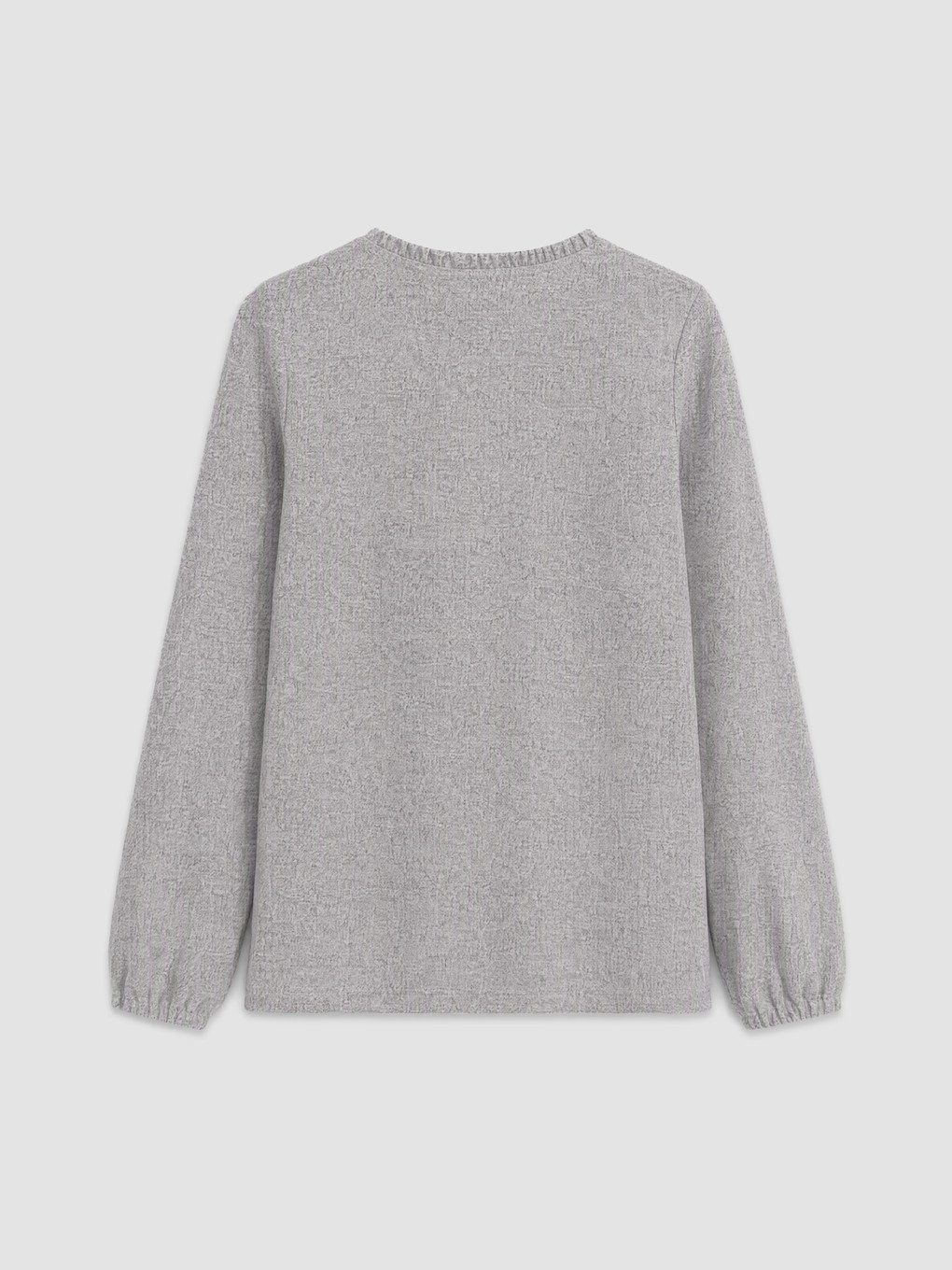 Woman Grey Blouse-1