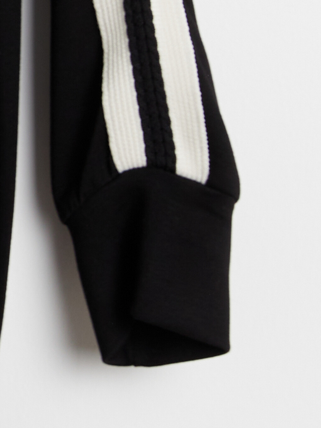 Siyah Soft Touch Kadın Sweatshirt Tunik-3