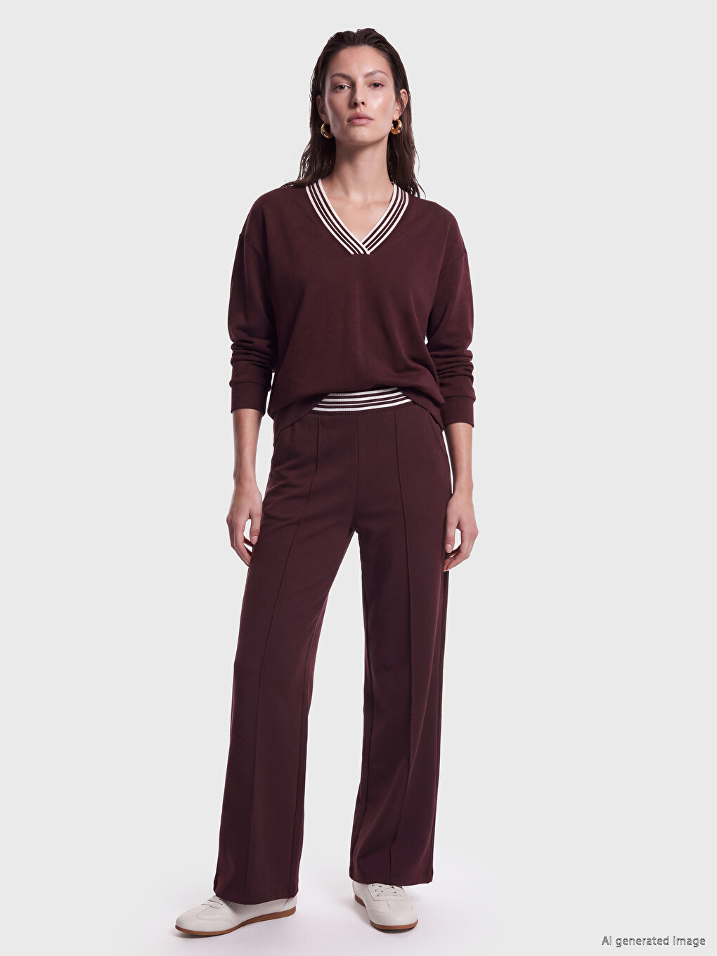  Striped Soft Touch Women's Sweatpants