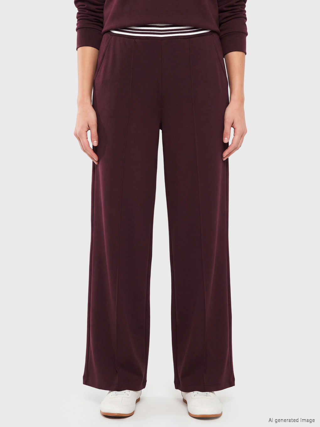 Striped Soft Touch Women's Sweatpants-1