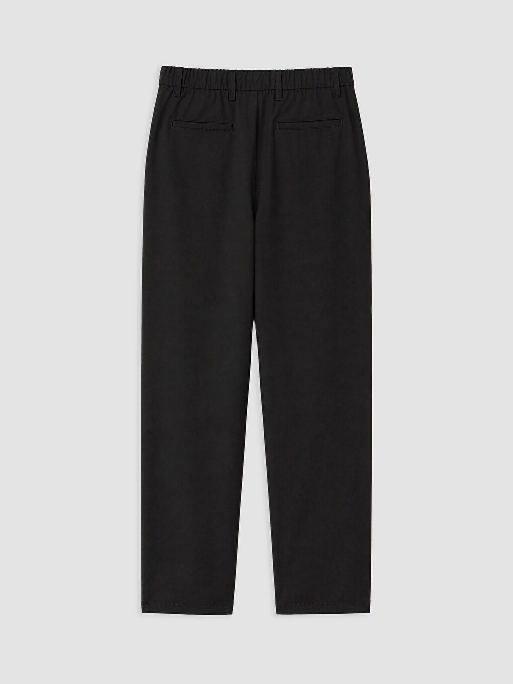 Siyah Regular Fit Erkek Pantolon-4