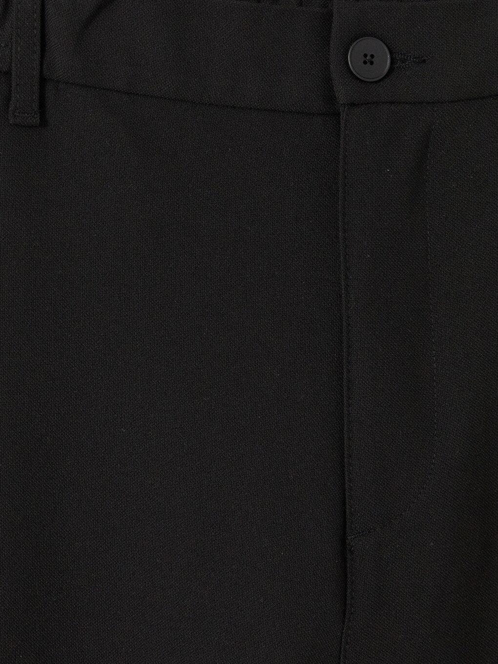 Siyah Regular Fit Erkek Pantolon-5