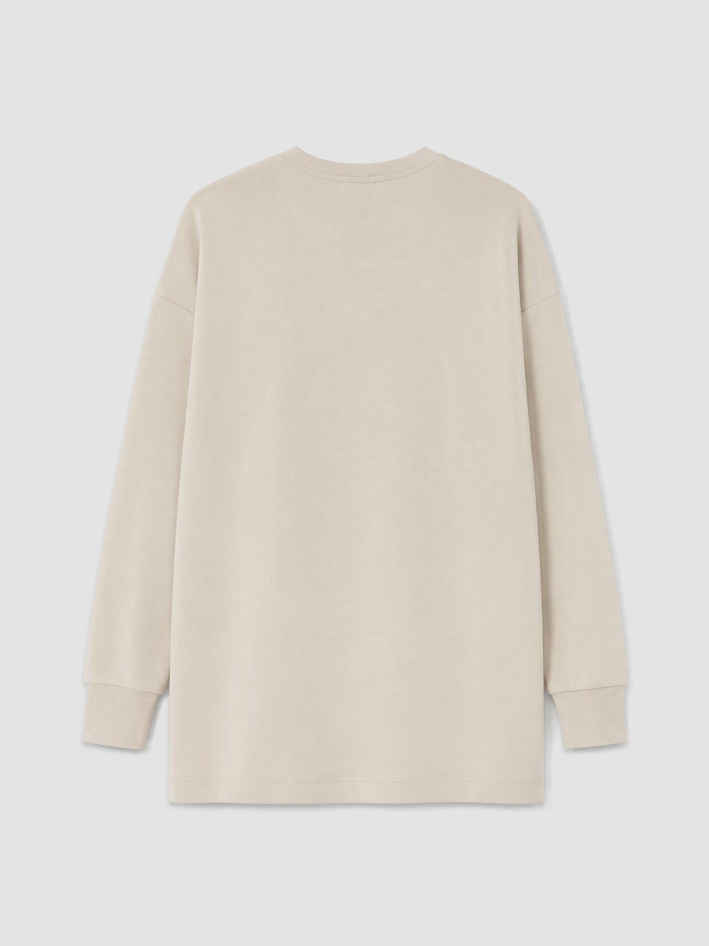 Lace Detailed Women's Sweatshirt Tunic-5