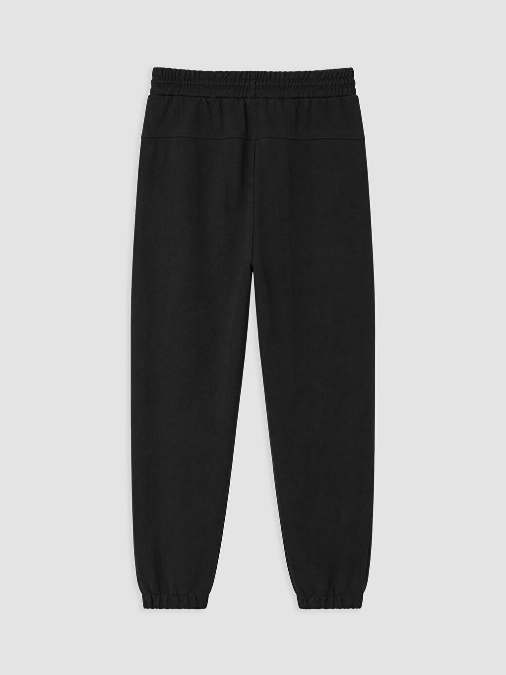 Siyah Regular Fit Erkek Jogger Eşofman Altı-5