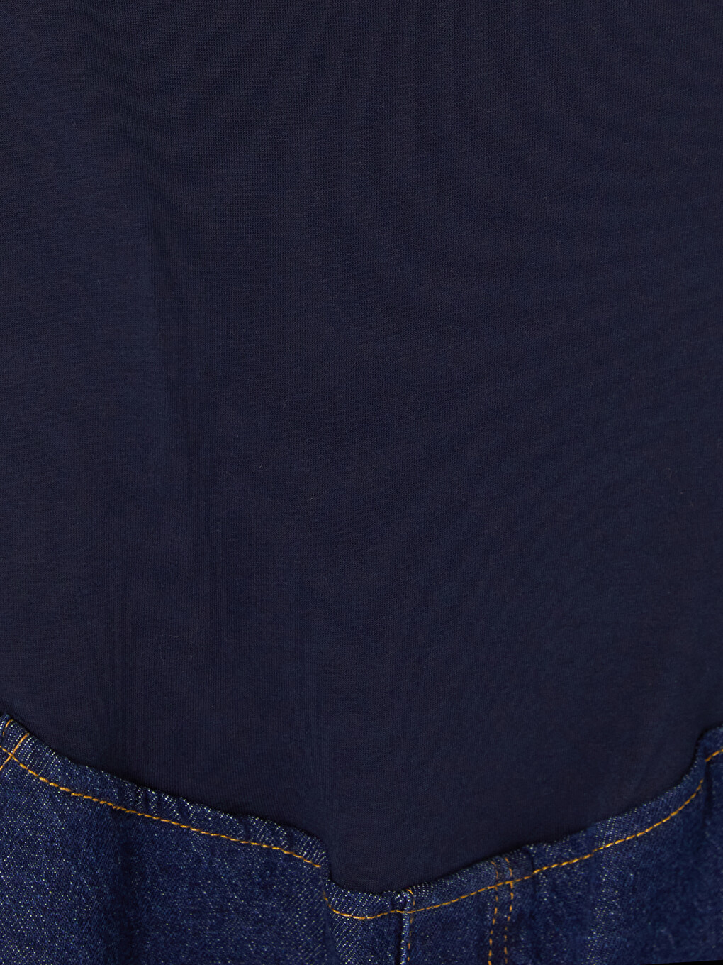 Belly Paneled Straight Maternity Jean-1