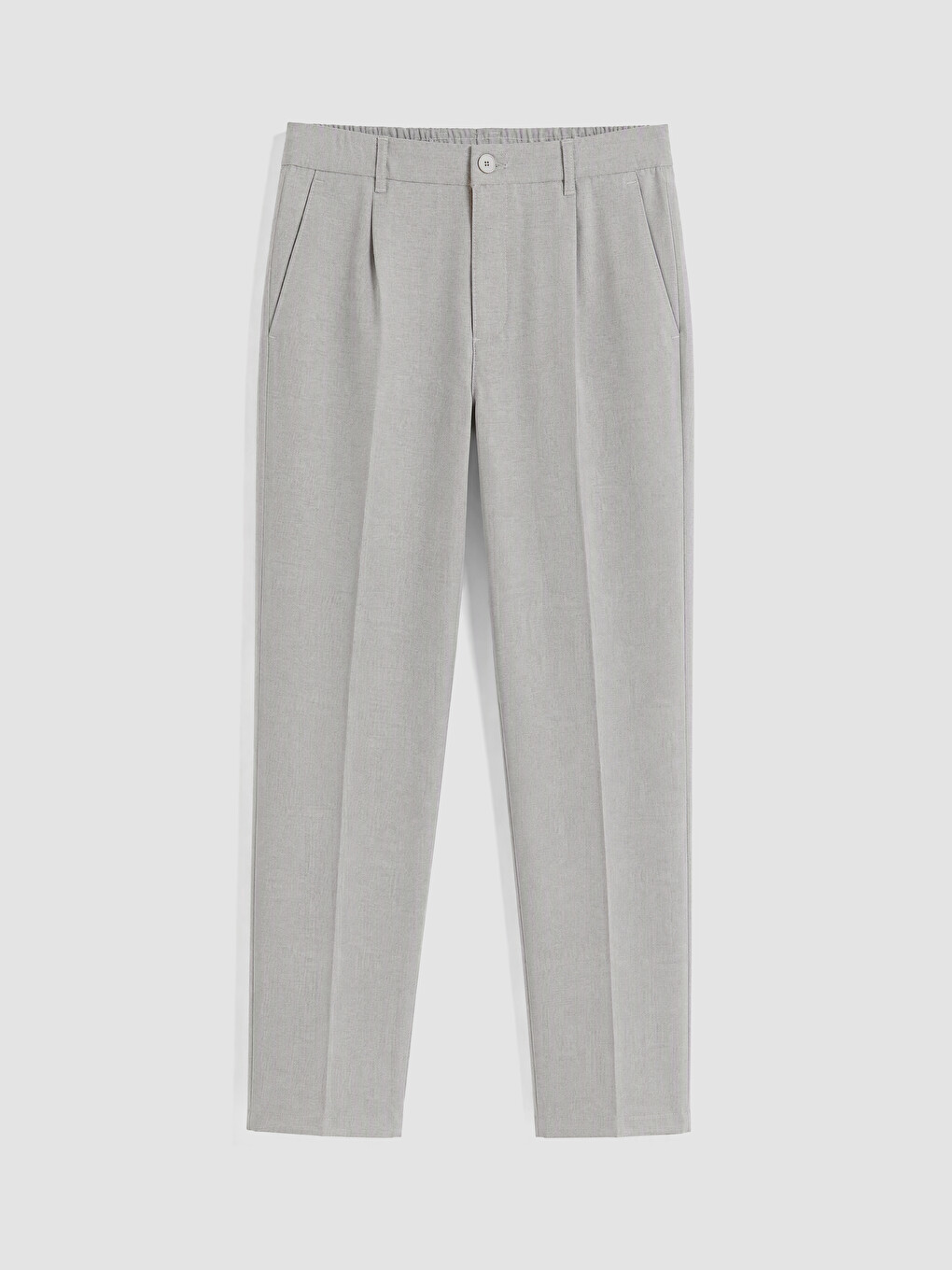 Regular Fit Men's Pleated Trousers