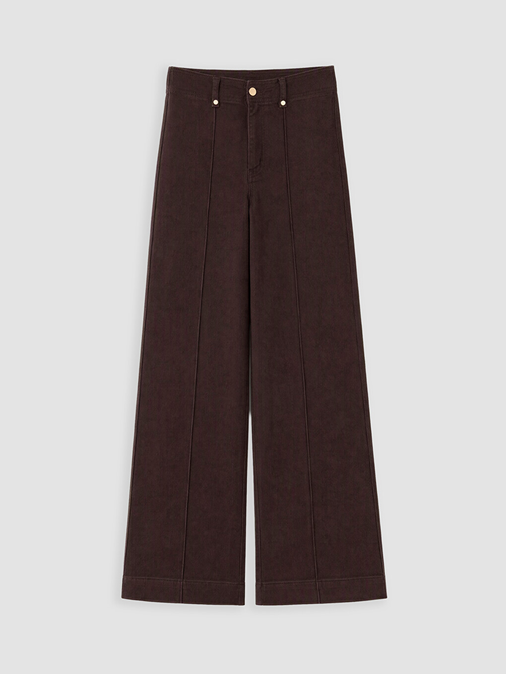 Kahverengi Wideleg Jean