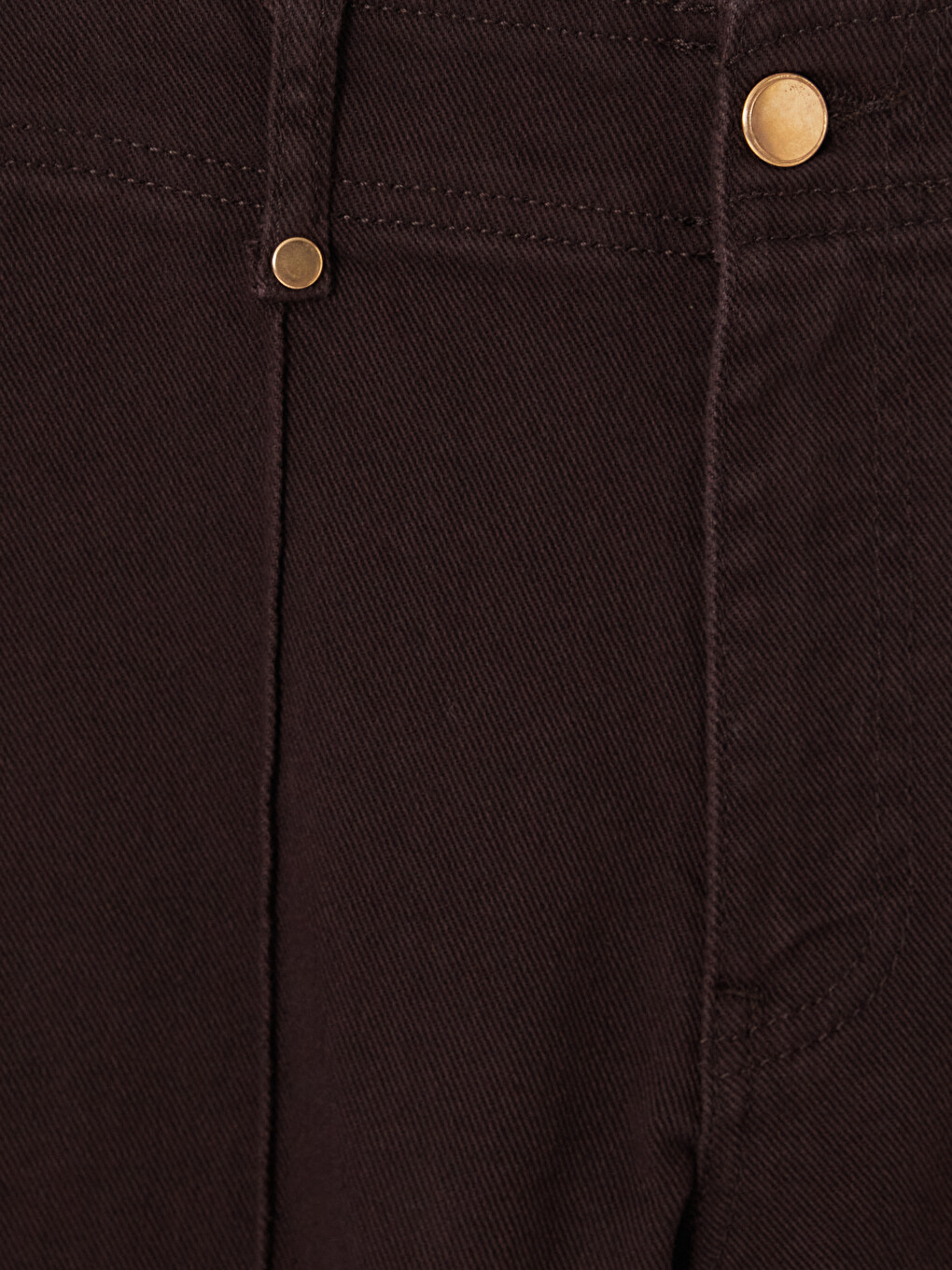 Kahverengi Wideleg Jean-1