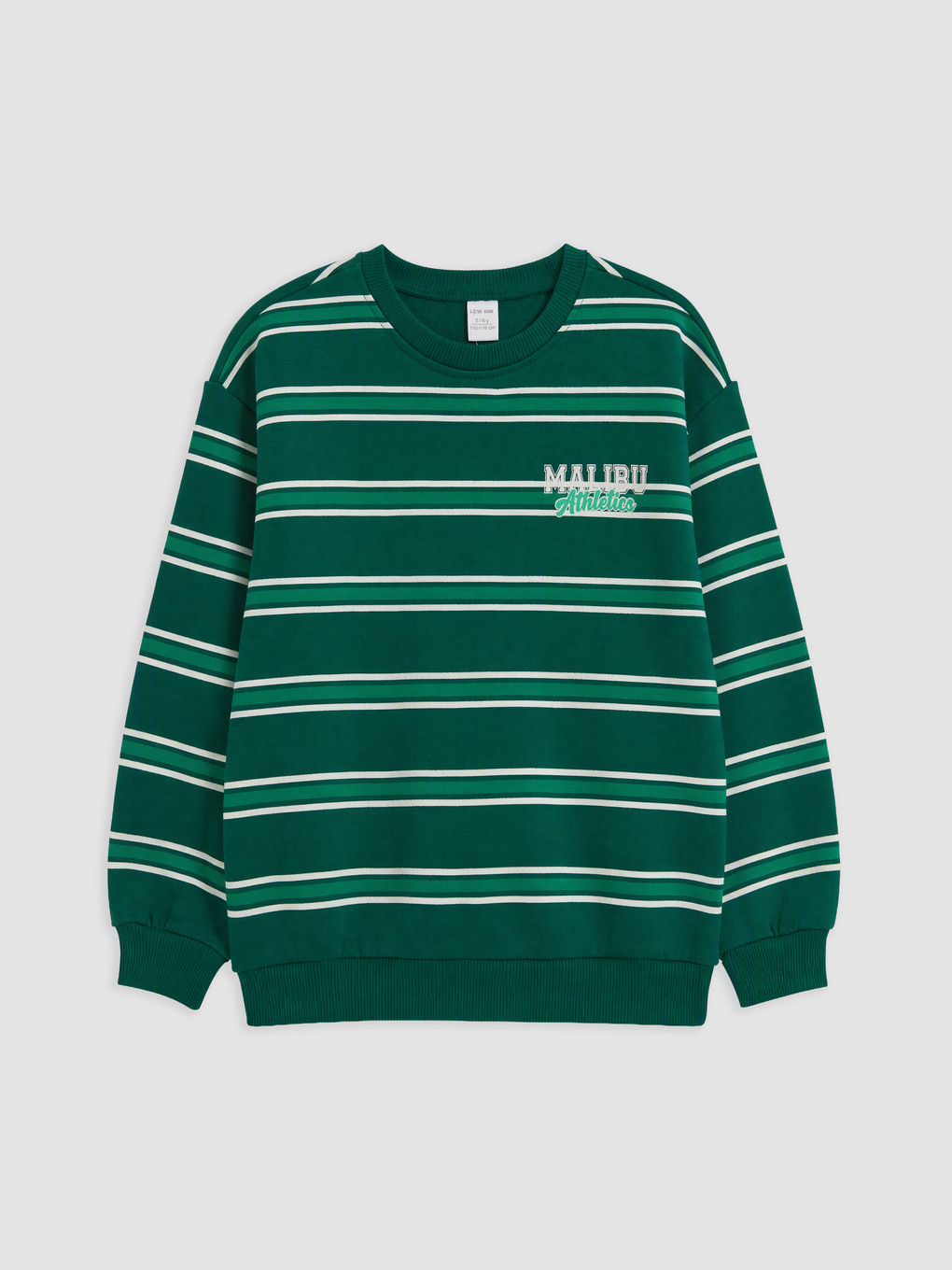 Striped Boys' Thick Sweatshirt