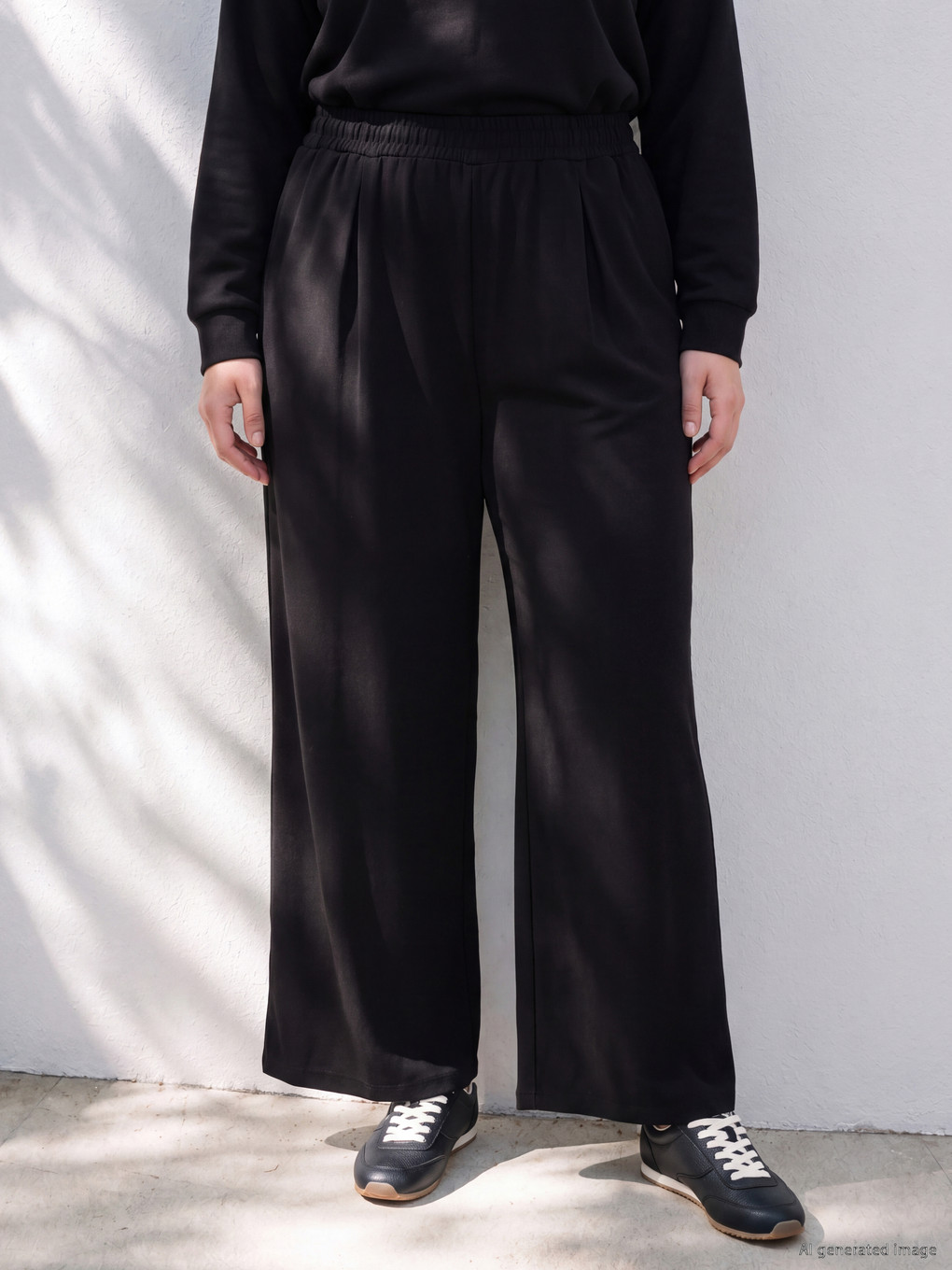 Plus Size Women's Sweatpants-1