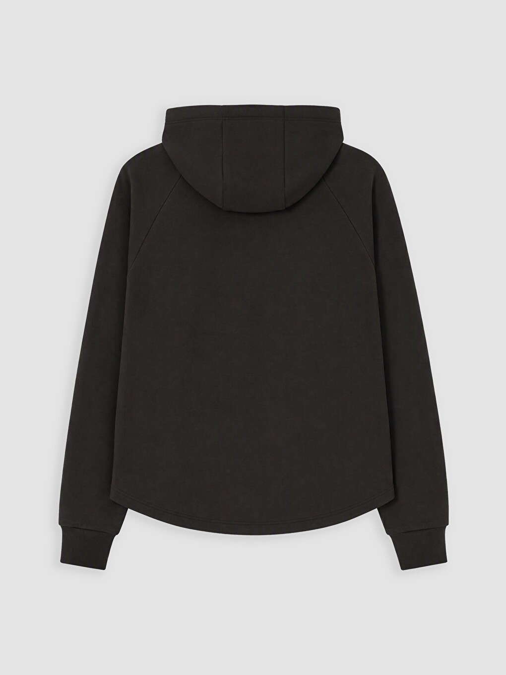 Woman Black Hoodie-6