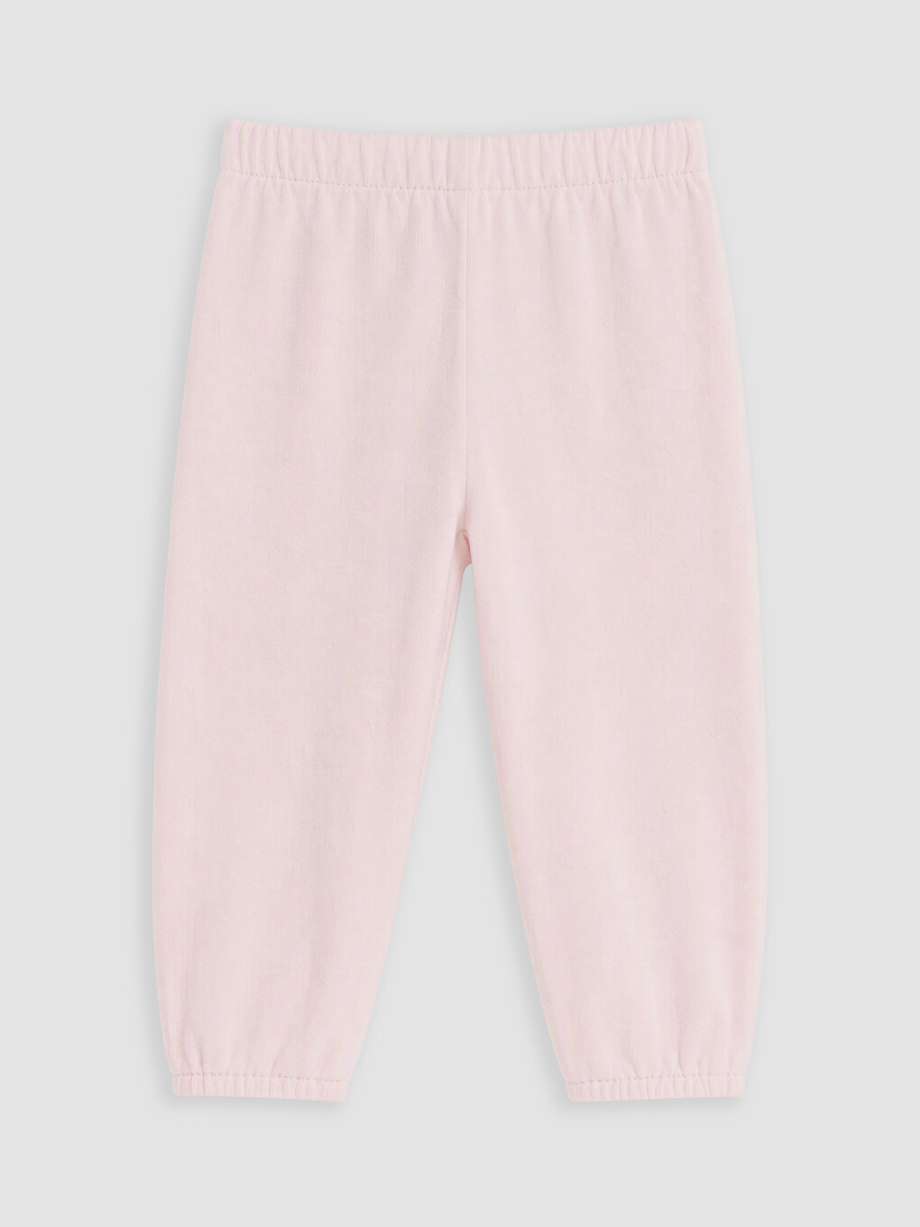 Pembe Beli Lastikli Kız Bebek Pantolon