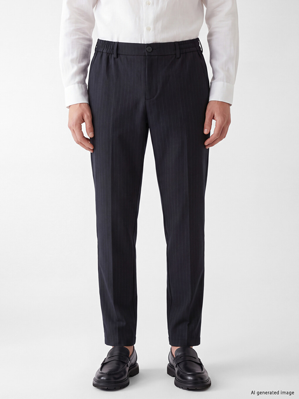 Polyviscose Polyviscose Men's Trousers-1