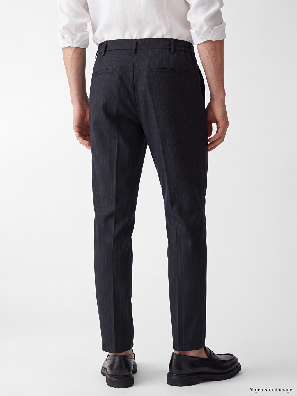 Polyviscose Polyviscose Men's Trousers-3