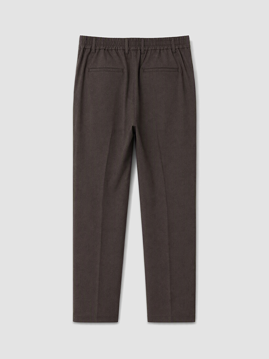 Kahverengi Regular Fit Gabardin Erkek Pantolon-1