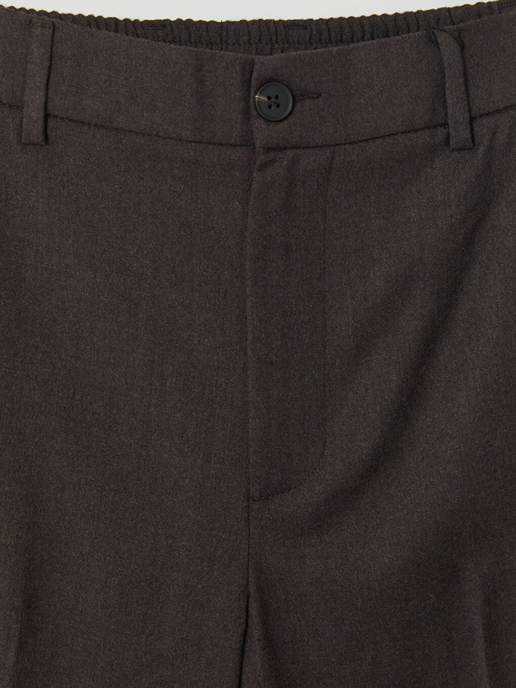 Kahverengi Regular Fit Gabardin Erkek Pantolon-2