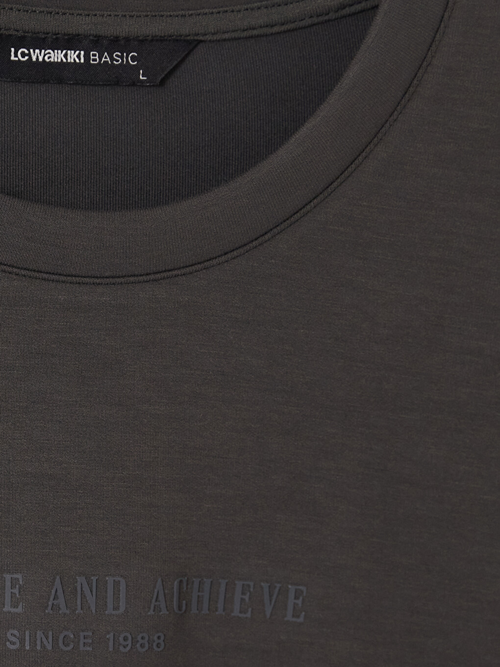 Crew Neck Printed Men's Sweatshirt-6