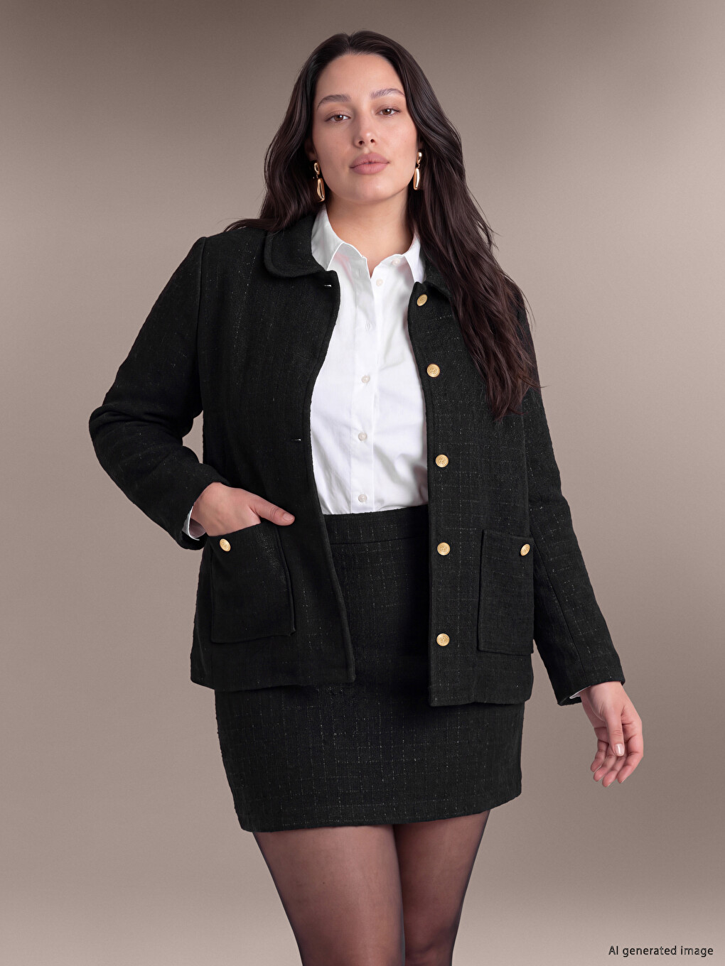 Plus Size Women's Jacket