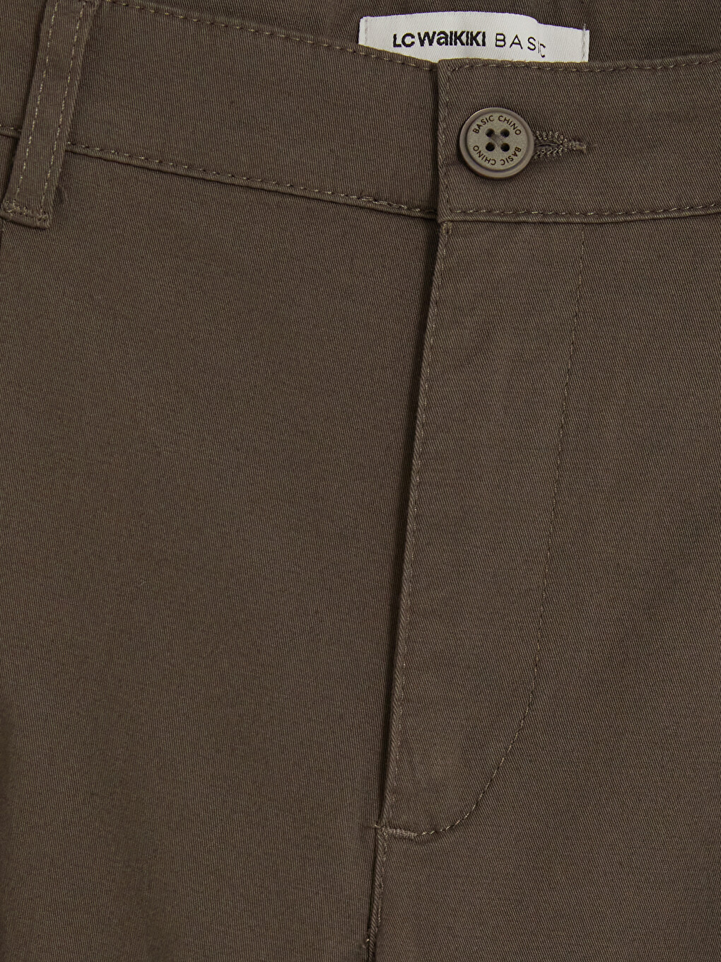 Kahverengi Regular Fit Erkek Chino Pantolon-4