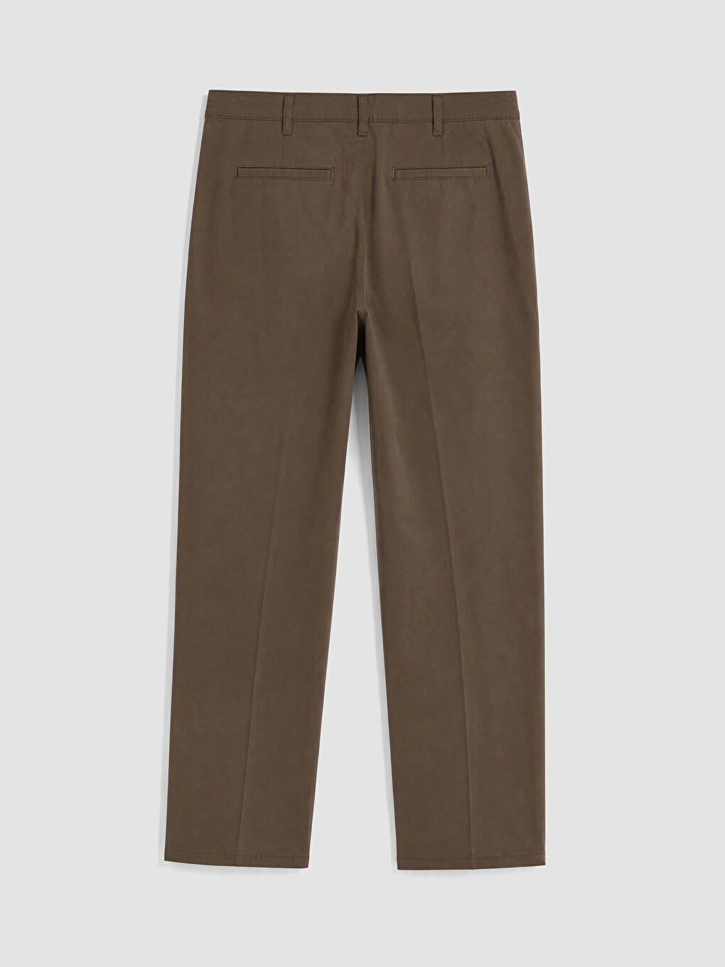 Kahverengi Regular Fit Erkek Chino Pantolon-5